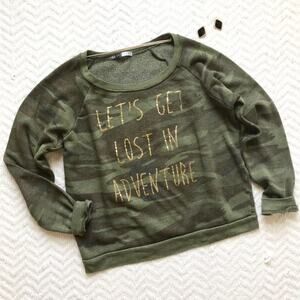 Camo Crewneck Sweatshirt